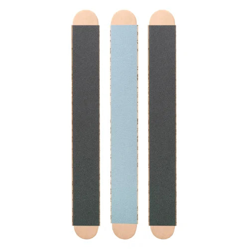 Nail File papmam mix with wooden base Staleks Pro 180/240grit 3 PCS DFCmix-180/240_c - Nail File