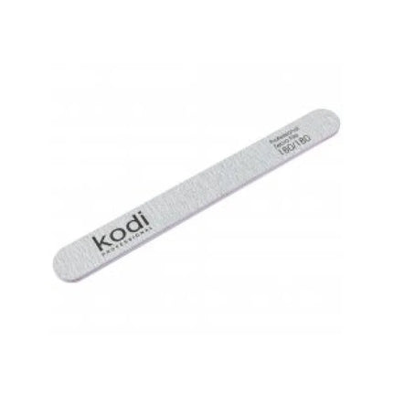 Nail file Straight 180/180 (178/19/4) grey Kodi Professional - Nail File