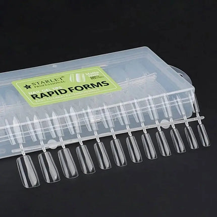 Nail Gel Tips Square Rapid Forms Starlet 240 pcs