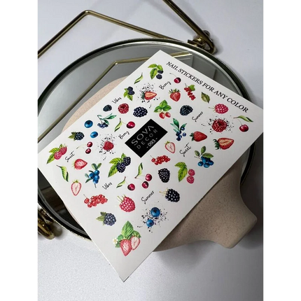 Nail Sticker - Sova Decor 093 - Nail Stickers