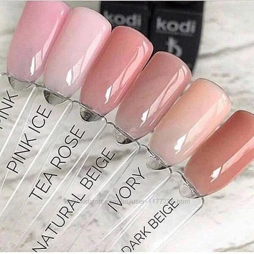 Natural Rubber Base Tea Rose 15ml Kodi Professional - Cover Base