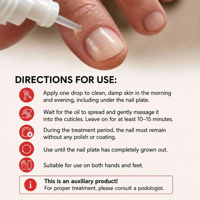 Ulei regenerant împotriva onicolizei - OniStop 15ml NAILSOFTHEDAY