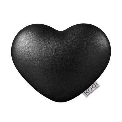 Pillow for manicure master Heart Black Kodi Professional - Nail Armrest