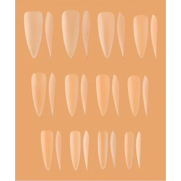 Plastic forms Extra Long Stiletto 240pcs Kodi Professional - Nail extension forms