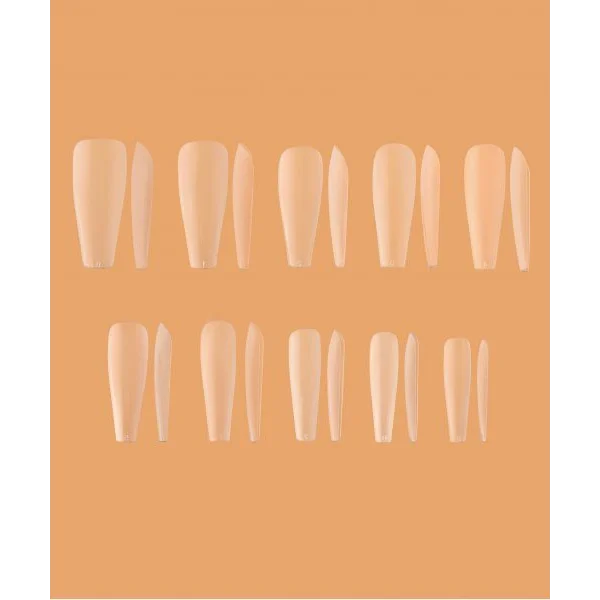 Plastic forms Long Ballerina 240pcs Kodi Professional - Nail extension forms