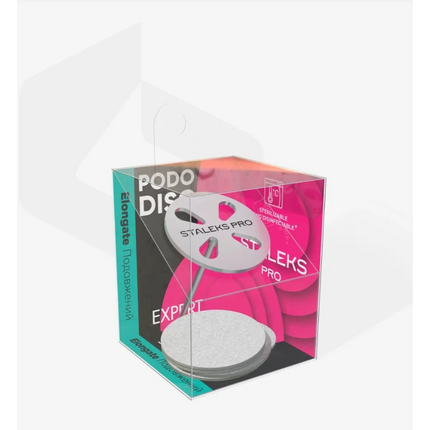 Pododisc Staleks Pro L and set of disposable file 180 grit 5 pc (25 mm) PDset-25 - Pododisc