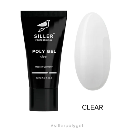 Poly Gel Modeling polygel (Clear) 30 ml Siller - Polygel