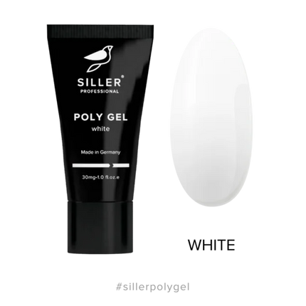 Poly Gel Modeling polygel (white) 30 ml Siller - Polygel
