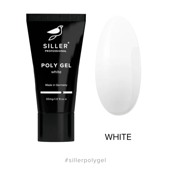 Poly Gel Modeling polygel (white) 30 ml Siller - Polygel