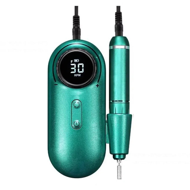 Portable Nail Drill Machine - green - Nail Drill