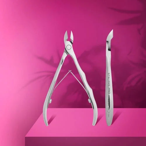 Professional cuticle nippers Staleks Pro Expert 10 9 mm NE-10-9 - Cuticle nipper
