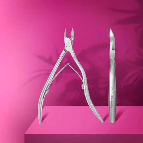 Professional cuticle nippers Staleks Pro Expert 100 9 mm NE-100-9 - Cuticle nipper