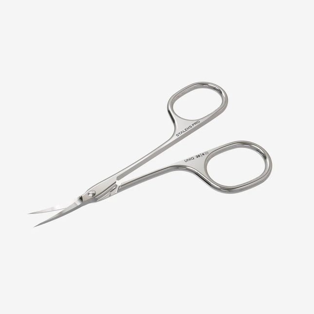 Professional cuticle scissors “Asymmetric” UNIQ 30 TYPE 4 - Cuticle Scissors