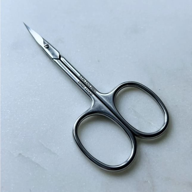 Professional cuticle scissors for left-handed users Staleks Pro Expert 11 Type 1 SE-11/1 - Cuticle Scissors