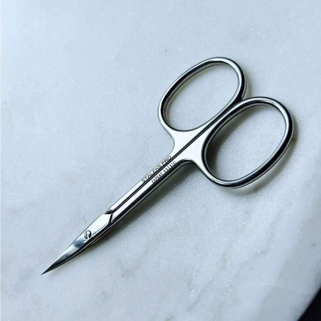 Professional cuticle scissors for left-handed users Staleks Pro Expert 11 Type 1 SE-11/1 - Cuticle Scissors