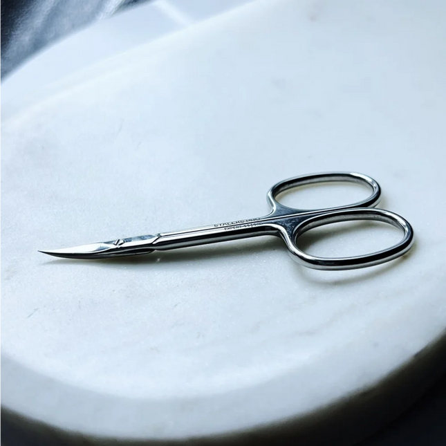 Professional cuticle scissors for left-handed users Staleks Pro Expert 11 Type 1 SE-11/1 - Cuticle Scissors