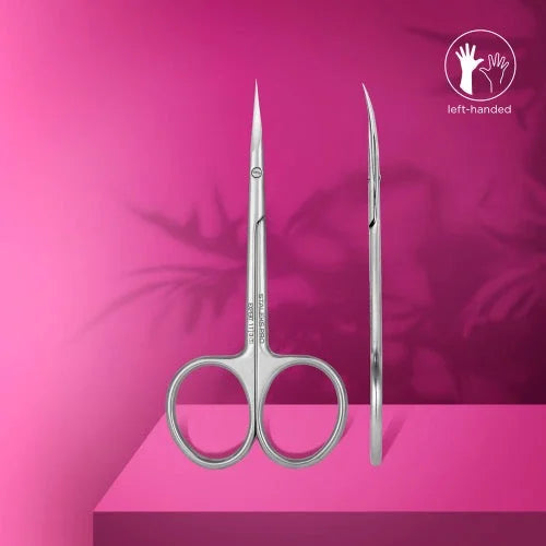 Professional cuticle scissors for left-handed users Staleks Pro Expert 11 Type 3 SE-11/3 - Cuticle Scissors