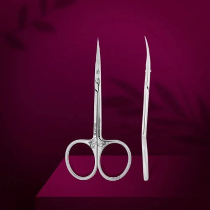 Professional cuticle scissors Staleks Pro Exclusive 20 Type 1 (Magnolia) SX-20/1m - Cuticle Scissors