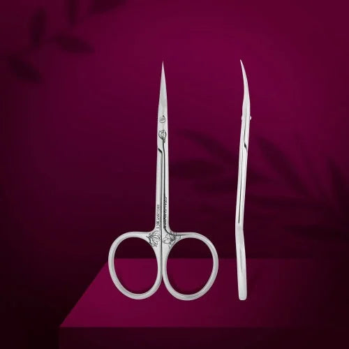 Professional cuticle scissors Staleks Pro Exclusive 20 Type 1 (Magnolia) SX-20/1m - Cuticle Scissors