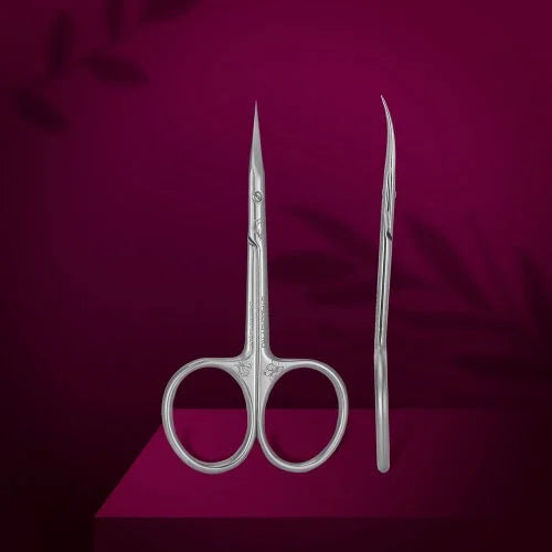 Professional cuticle scissors Staleks Pro Exclusive 20 Type 2 (Magnolia) SX-20/2m - Cuticle Scissors