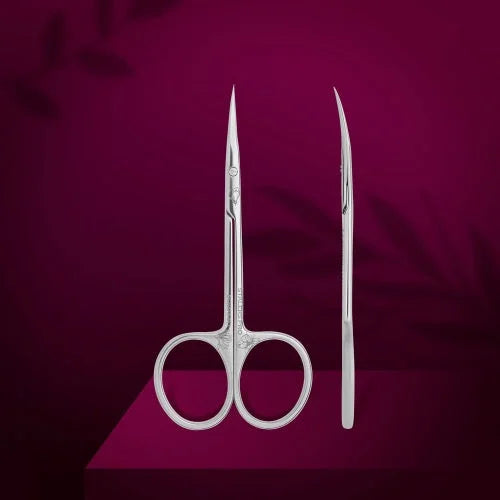Professional cuticle scissors Staleks Pro Exclusive 22 Type 1 (Magnolia) SX-22/1m - Cuticle Scissors