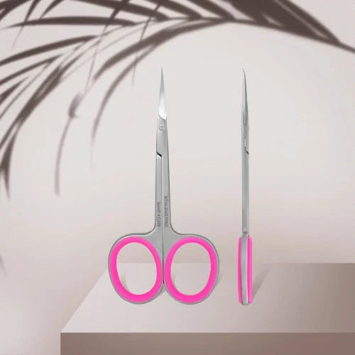 Professional cuticle scissors with hook Staleks Pro Smart 41 Type 3 SS-41/3 - Cuticle Scissors