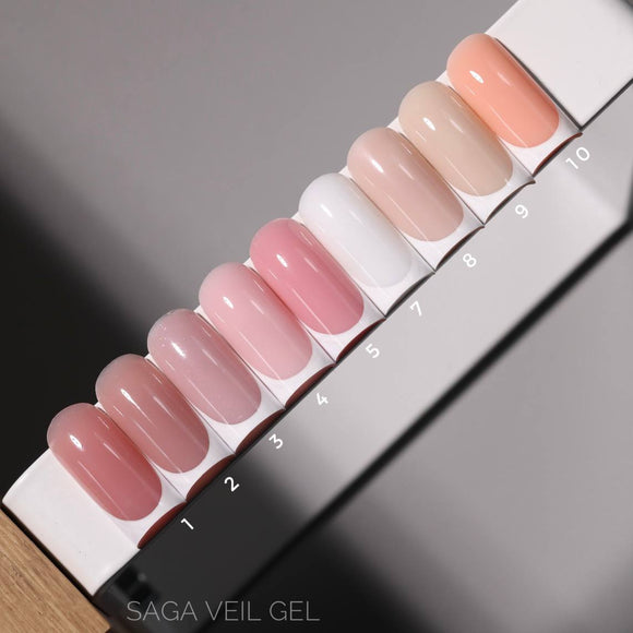 Saga Builder Gel Veil №04 Beige pink 15ml