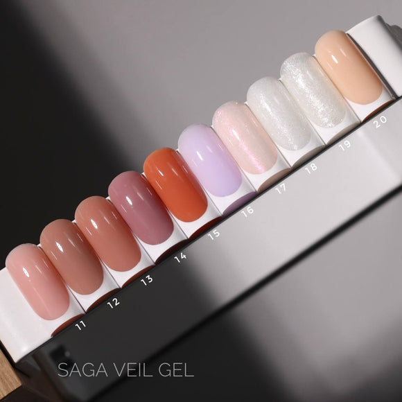 Saga Builder Gel Veil №16 Milky purple 15ml