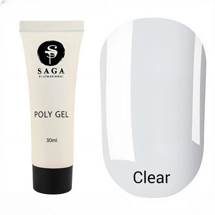 Saga Poly Gel Clear 30ml