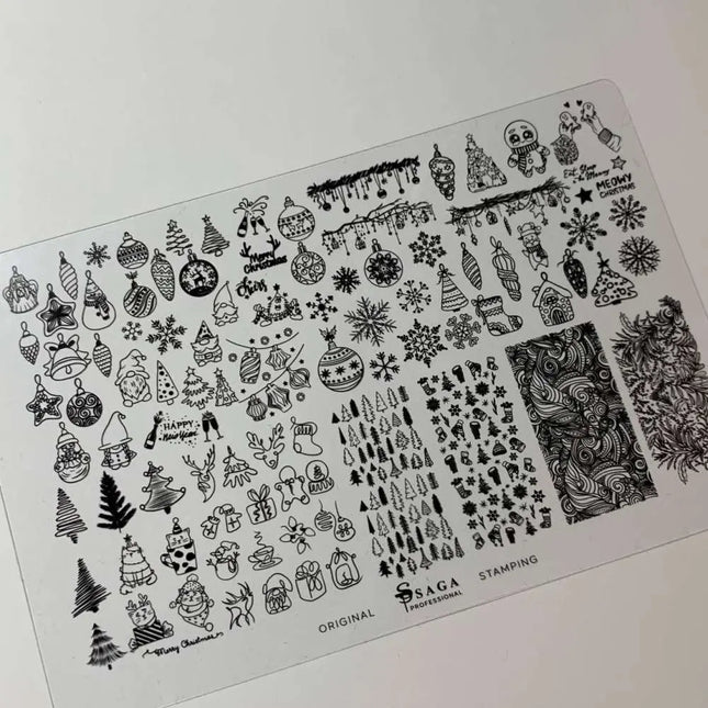 SAGA Stamping Plate №14 Inverno
