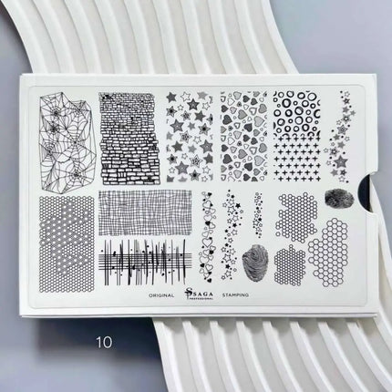 SAGA Stamping Plate №10 Fantasy