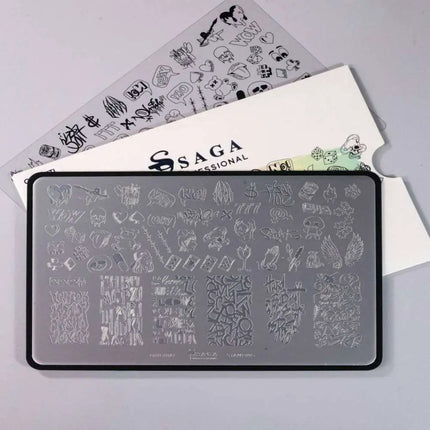 SAGA Stamping pločica №2 Grafiti