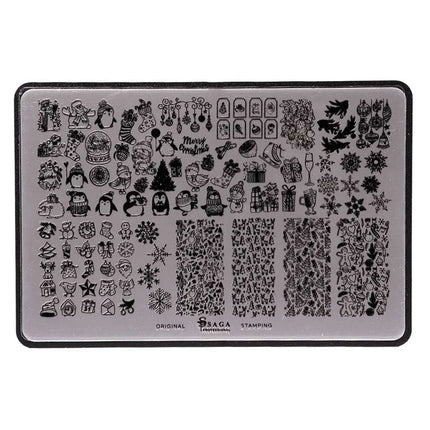 SAGA Stamping Plate №14 Χειμώνας