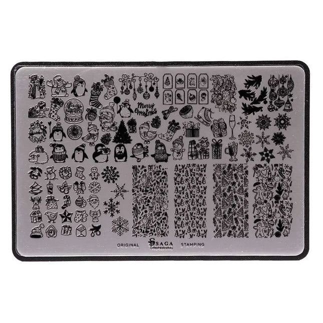 SAGA Stamping Plate №14 Inverno