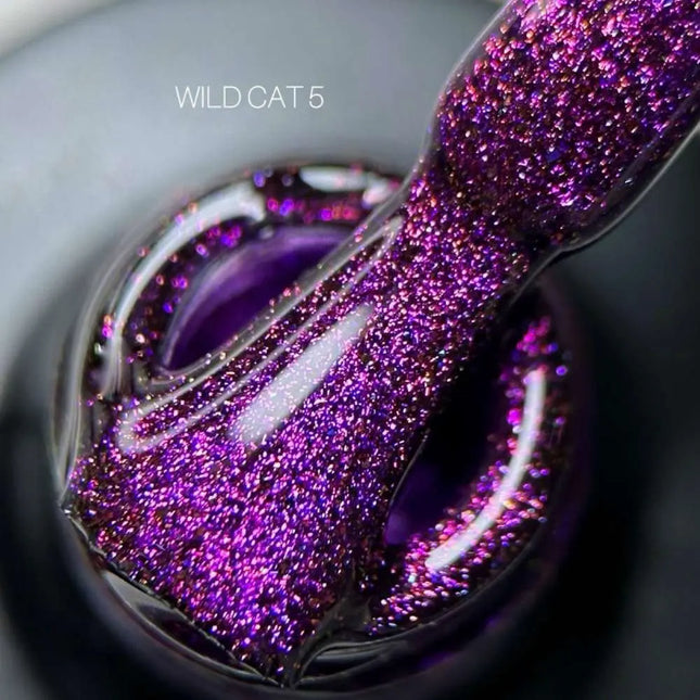 Saga Cat Eye Wild №5 Violet Gold 9ml