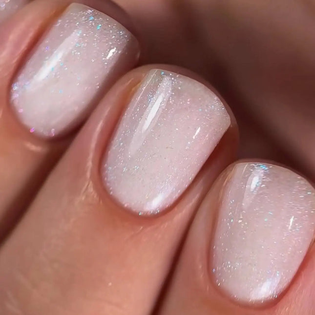 Saga Shimmer Παλτό βάσης Chameleon №7 Milky με Shimmer 15ml