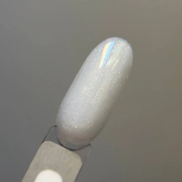Saga Builder Gel Veil №18 Milky with shimmer 15ml