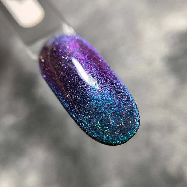 Saga Cat Eye Chameleon №14 Violet Albastru 10ml