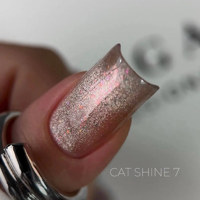Βερνίκι gel Cat Shine №7 9 ml Saga Professional