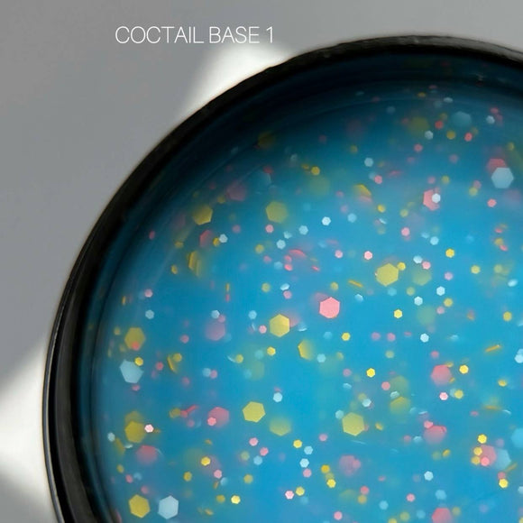 Saga Coctail Grundlack №1 Blau mit Figuren 13ml