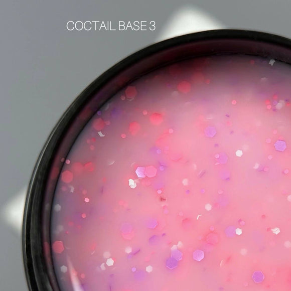 Saga Coctail Base №3 pink with figures 13ml
