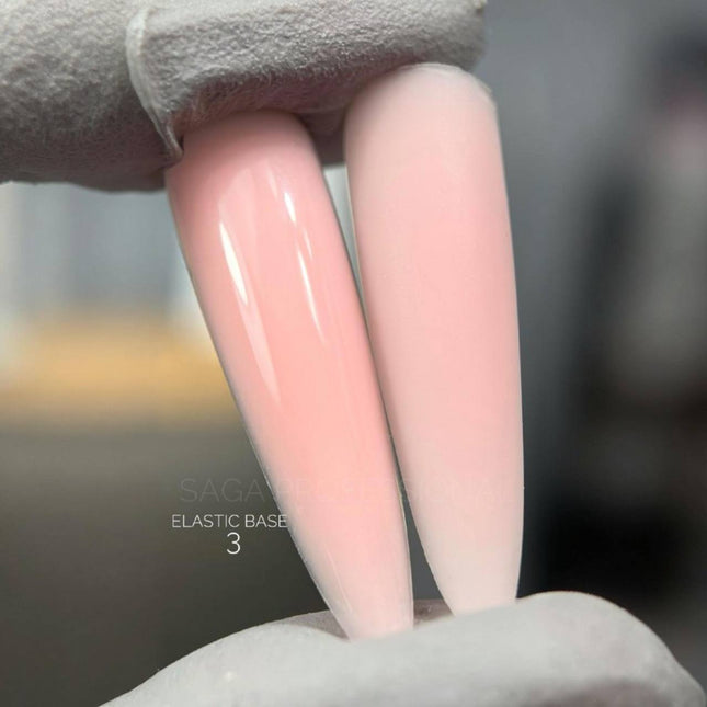 Saga Elastic Grundlack №3 Beige Pfirsich 15ml