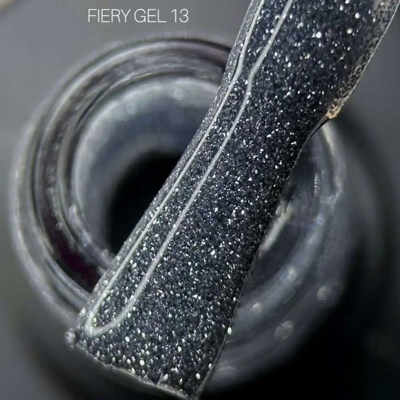 Saga Fiery Gel Polish №13 Arsenic Gray 10ml
