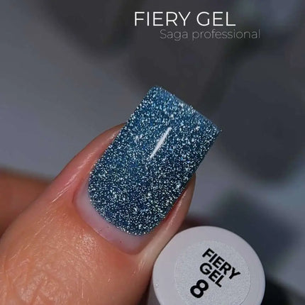 Saga Feuriger Gellack Nr. 08 Blauhäher 10ml