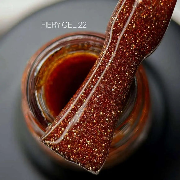 Saga Fiery Gel Polish №22 Amber 9ml