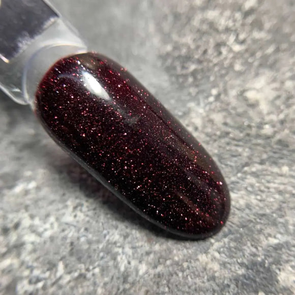 Saga Fiery Gel Polish №24 Dark Maroon 10ml
