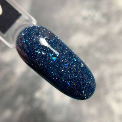 Saga Fiery Gel Polish №28 Azuriu cu folie 10ml