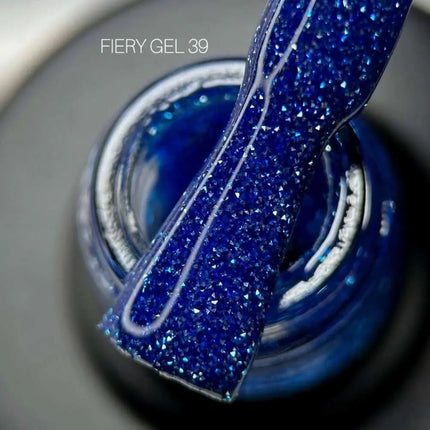 Smalto gel Saga Fiery №39 Blu intenso 9ml