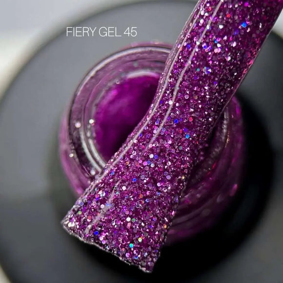 Saga Fiery Gel Polish №45 Violet 9ml