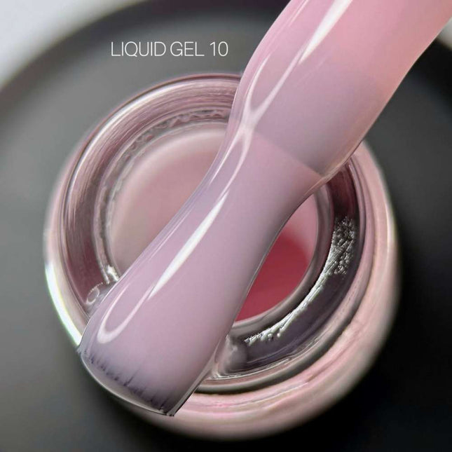 Saga tekući gel br. 10 svijetlo ružičasti 15ml